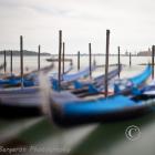 Blue gondola - Venice