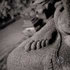 Buddha feet - Borobudur - java